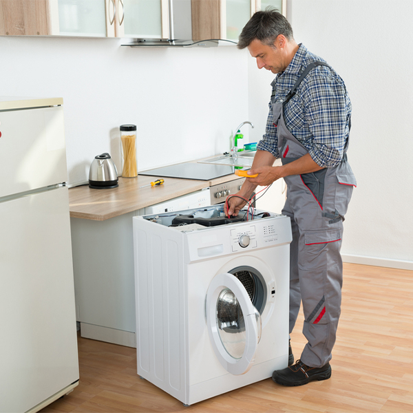 can you walk me through the steps of troubleshooting my washer issue in Whitewater WI